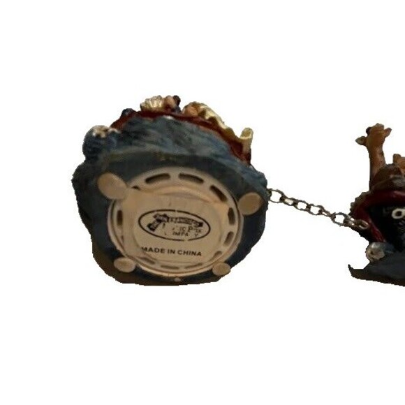 San Francisco Music Box Co Noah's Ark Small Train Nursery Room Decor - Picture 2 of 4